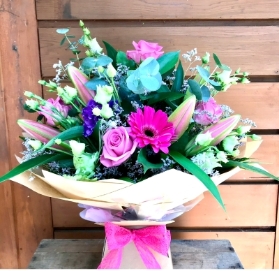 Lily and Rose Hand Tied