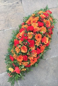 Orange and Red Spray