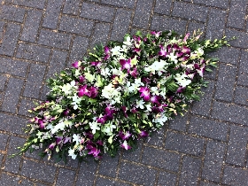 Orchid Casket Spray