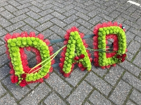 Large Dad Lettering