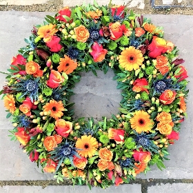 Orange Wreath