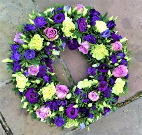 Memory Lane Rose Wreath